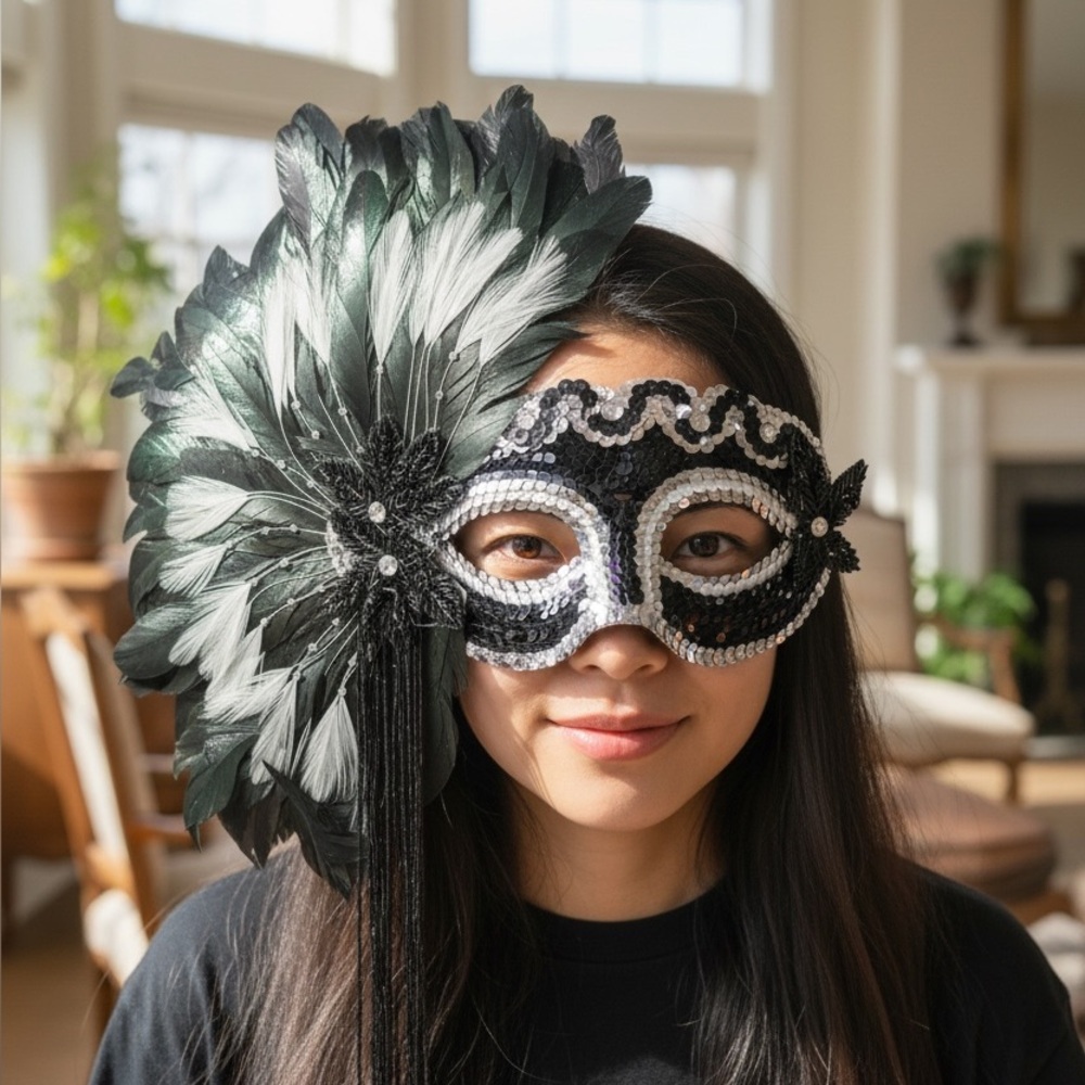 Handmade Designer Masquerade Mask| Gypsy Renaissance Wearable Art
